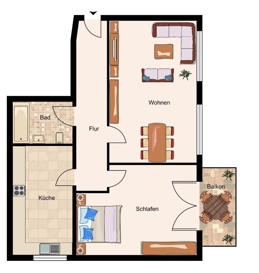 Boardinghouse Living28 Kaarst Aparthotel ภายนอก รูปภาพ